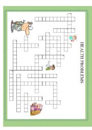 HEALTH PROBLEMS CROSSWORD PUZZLE