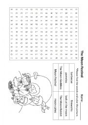 Moon Festival Worksheet