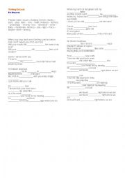 English Worksheet: music class - ed sheeran