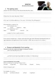 English Worksheet: Film Invictus