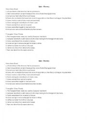 English Worksheet: Quiz Slavery in the USA