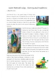 English Worksheet: Saint Patrick