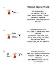 English Worksheet: Present Simple