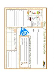 English Worksheet: CAN AND CANT