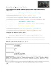 English Worksheet: Teenagers and TV