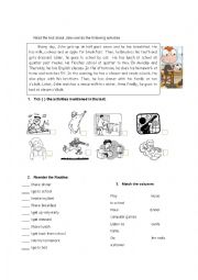 English Worksheet: Present Simple - Affirmative and Negative