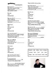 English Worksheet: Budapest - George Ezra 