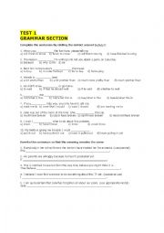 English Worksheet: English in use 2