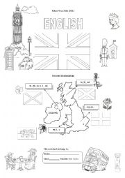 English Worksheet: Note book cover