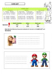 English Worksheet: Have got