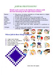 English Worksheet: jobs