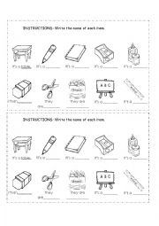 English Worksheet: What is is?