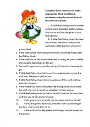 English Worksheet: Conditionals. Androclus and the Lion