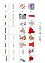 English Worksheet: Flashcards - sorting of pictures / 3