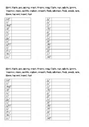 English Worksheet: Phonics