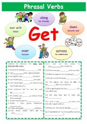 PHRASAL VERB GET