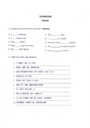 English Worksheet: Verb to be