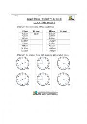 English Worksheet: Maths Sample