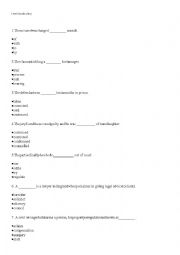 English Worksheet: Law Vocabulary 2