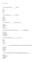 English Worksheet: Law Vocabulary 2