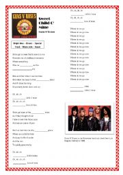 Patience Guns´n Roses - ESL worksheet by Re_cris