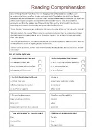 English Worksheet: alone at home