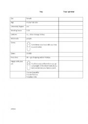 Jobs role play