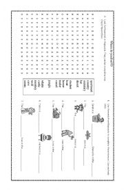 English Worksheet: Where do you live?