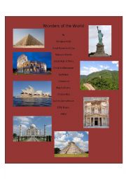 English Worksheet: World Wonders Series 1
