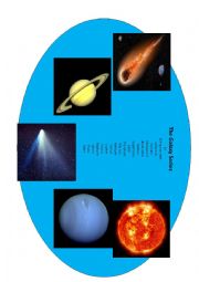 English Worksheet: The Galaxy Series