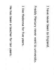 English Worksheet: Auction Senteces