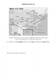 English Worksheet: AMERICA USA