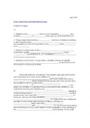 English Worksheet: Listening on Branding