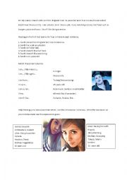 English Worksheet: Introducing myself