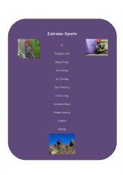English Worksheet: Sports Series 1