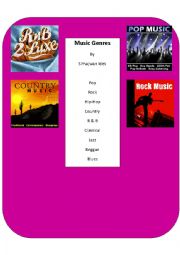 English Worksheet: Music & Songs Series