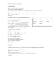 English Worksheet: Stitches (by Shawn Mendes)