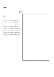 English Worksheet: Robot description