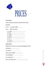 Prices