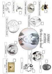 English Worksheet: HARRY POTTERS CHARACTERS