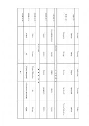 English Worksheet: Timetable