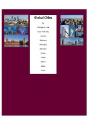 English Worksheet: Top Global Cities Series 1