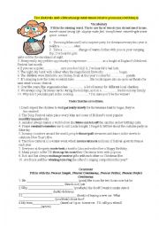 Test (festivals and celebrations/present tenses/relative pronouns) (with keys)