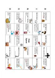 Getting to know your classmates - Bingo Worksheet (5X5)