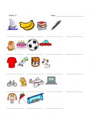 English Worksheet: Happy Street 2 Unit 1 Vocabulary 