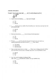 English Worksheet: Present perfect - already, yet and still