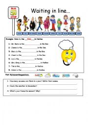 English Worksheet: Ordinal Numbers