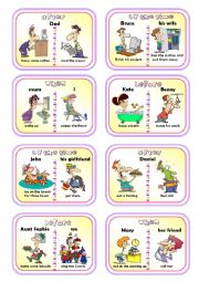 English Worksheet: SPEAKING PRACTICE 5: Past Pefect vs Past Simple