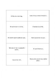 2nd conditional cards for speaking