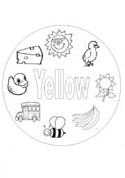 English Worksheet: YELLOW